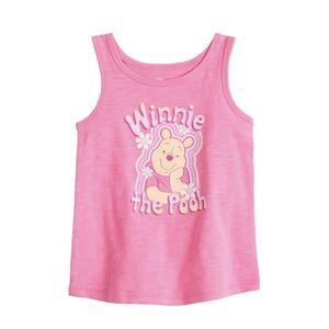 Winnie the Pooh Pink Tank Top for Kids